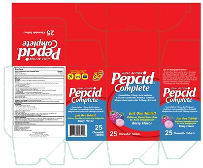 Label (Pepcid 25 Tablets)